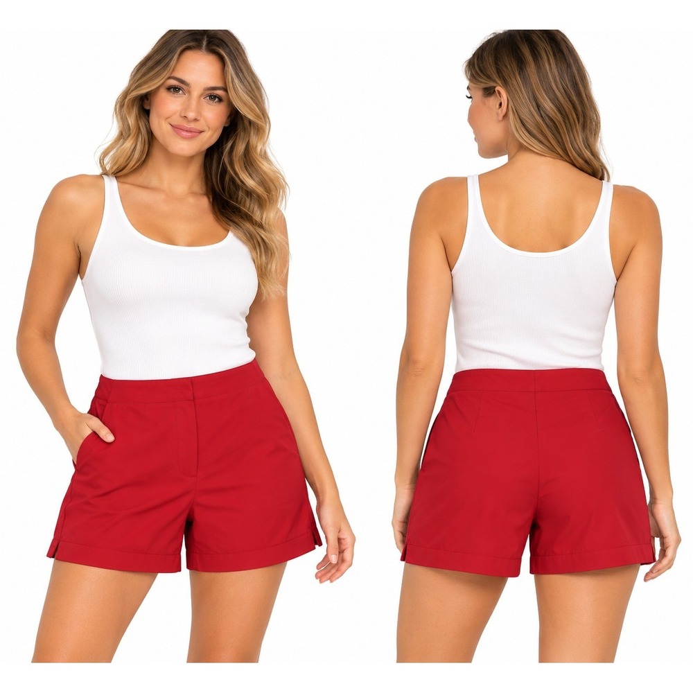 Adidas Shorts Womens Size 8 Golf Athleisure Athletic Activewear